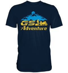 GS Motorcycle T-Shirt: Pure feeling of freedom on two wheels - Premium Shirt