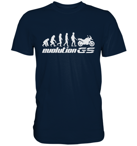 GS Motorrad »evolution GS« - Dunkel Premium Shirt 3 Farben
