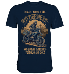 GS Motorrad "Roaring through the Wilderness" - Premium Shirt
