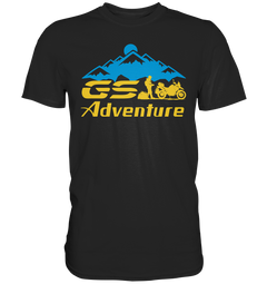 GS Motorcycle T-Shirt: Pure feeling of freedom on two wheels - Premium Shirt