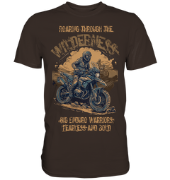 GS Motorrad "Roaring through the Wilderness" - Premium Shirt