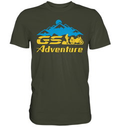 GS Motorcycle T-Shirt: Pure feeling of freedom on two wheels - Premium Shirt