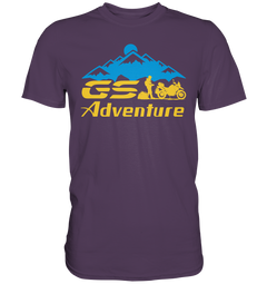 GS Motorcycle T-Shirt: Pure feeling of freedom on two wheels - Premium Shirt