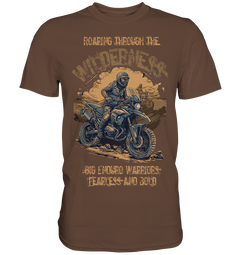 GS Motorrad "Roaring through the Wilderness" - Premium Shirt