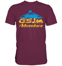 GS Motorcycle T-Shirt: Pure feeling of freedom on two wheels - Premium Shirt