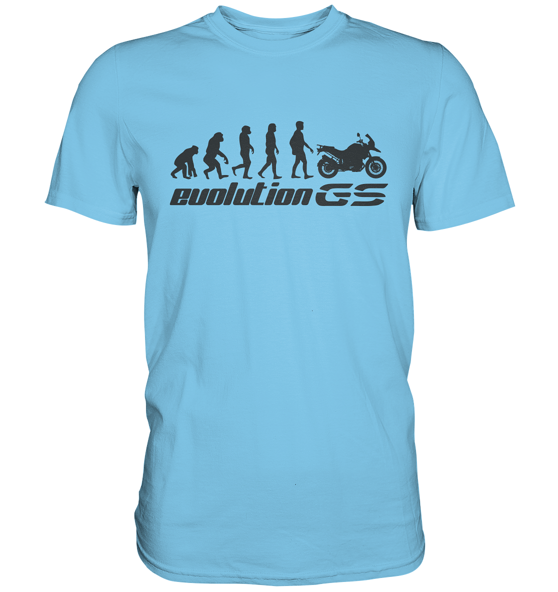 GS Motorrad »evolution GS« - Hell Premium Shirt 4 Farben