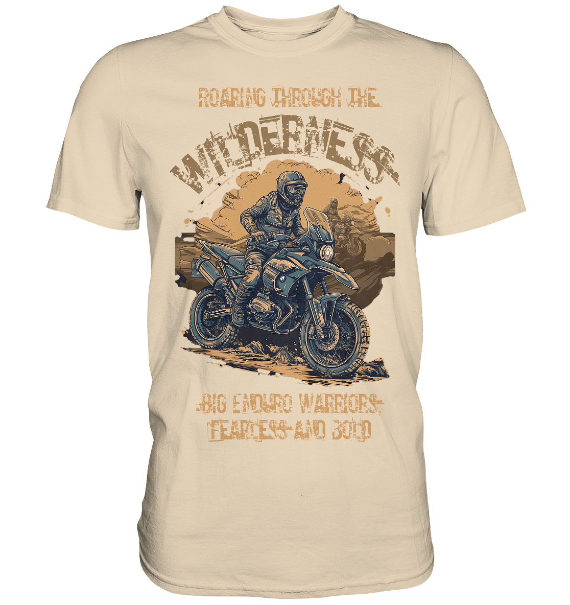 GS Motorrad "Roaring through the Wilderness" - Premium Shirt