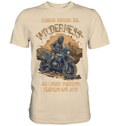 GS Motorrad "Roaring through the Wilderness" - Premium Shirt