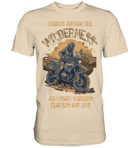 GS Motorrad "Roaring through the Wilderness" - Premium Shirt