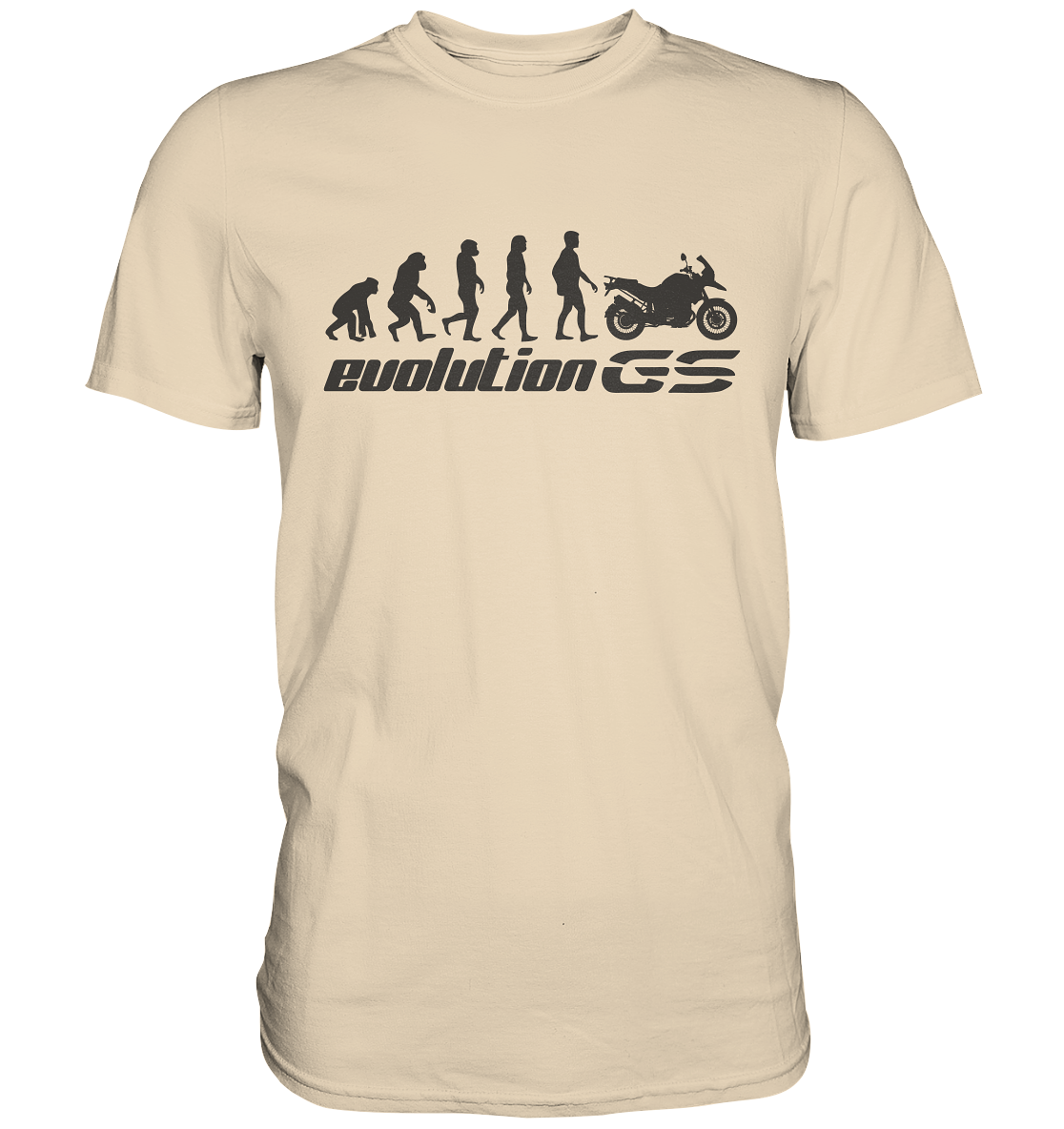 GS Motorrad »evolution GS« - Hell Premium Shirt 4 Farben