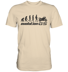 GS Motorcycle »evolution GS« - Light Premium Shirt 4 Colors
