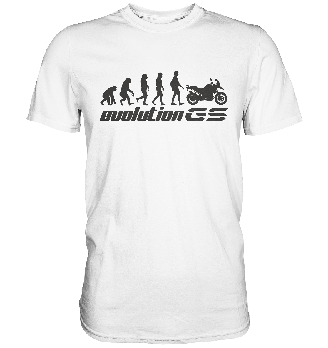 GS Motorrad »evolution GS« - Hell Premium Shirt 4 Farben