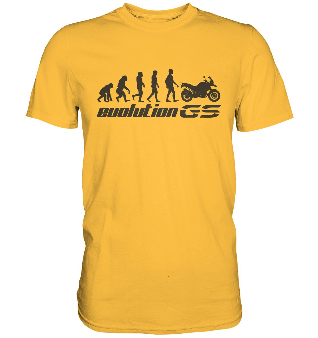 GS Motorrad »evolution GS« - Hell Premium Shirt 4 Farben