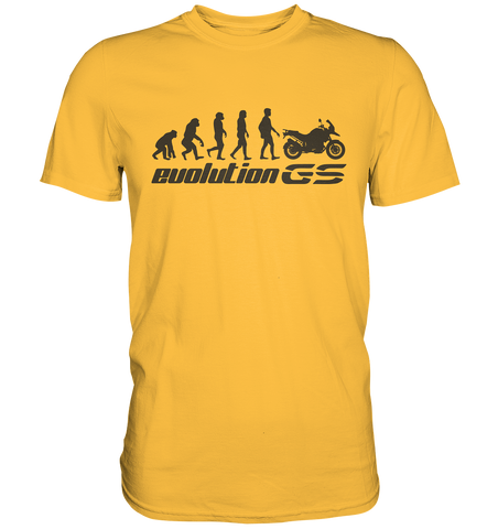 GS Motorrad »evolution GS« - Hell Premium Shirt 4 Farben