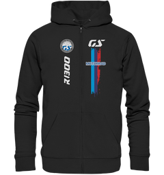 GS Motorrad "3-Stripes" BMW R 1300 GS - Make Life a Ride -  Full Zipper Hoodie
