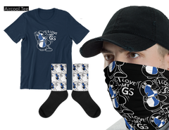 GS Motorcycle I-love-my-GS Bundle T-Shirt, Scarf, Socks