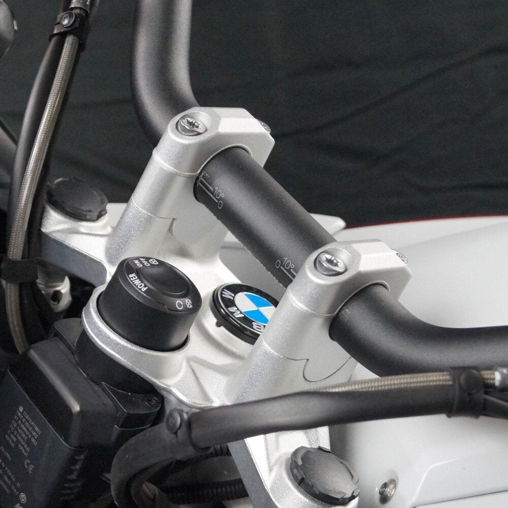 Handlebar riser 25 mm for BMW R 1200 GS LC and R 1250 GS & Adventure models (31566)