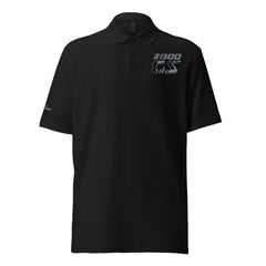 GS Motorcycle R 1300 GS embroidered unisex piqué polo shirt: elegance for adventure lovers