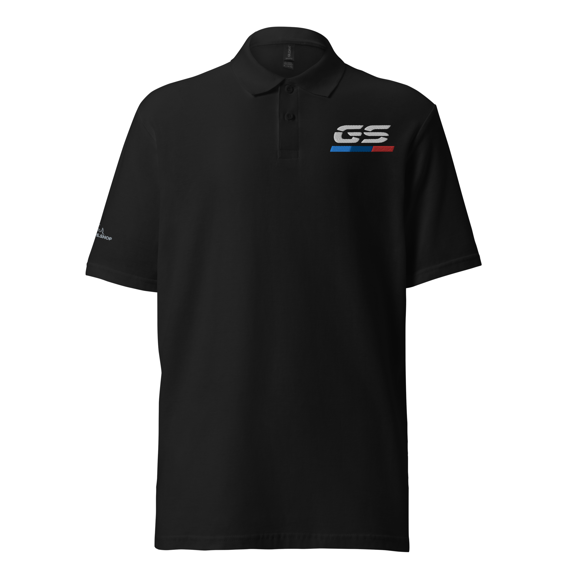 BMW GS Motorcycle Unisex Piqué Polo Shirt 'Rallye' - Elegant 4-color embroidered polo shirt for GS model enthusiasts