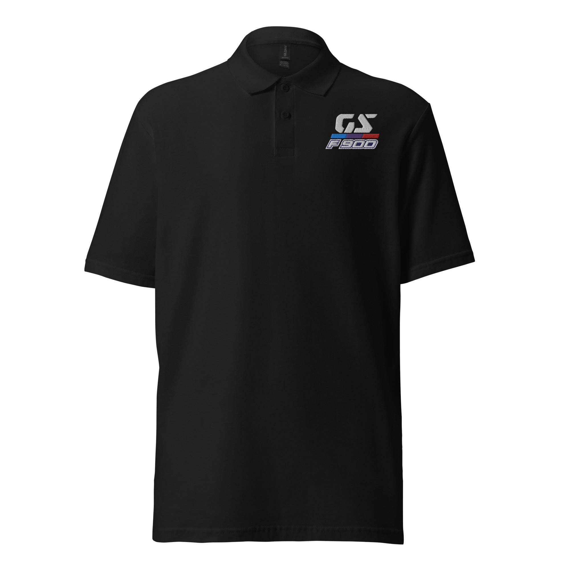 GS Motorrad: F 900 GS Unisex Piqué-Poloshirt - Rallye-Design in drei Farben!