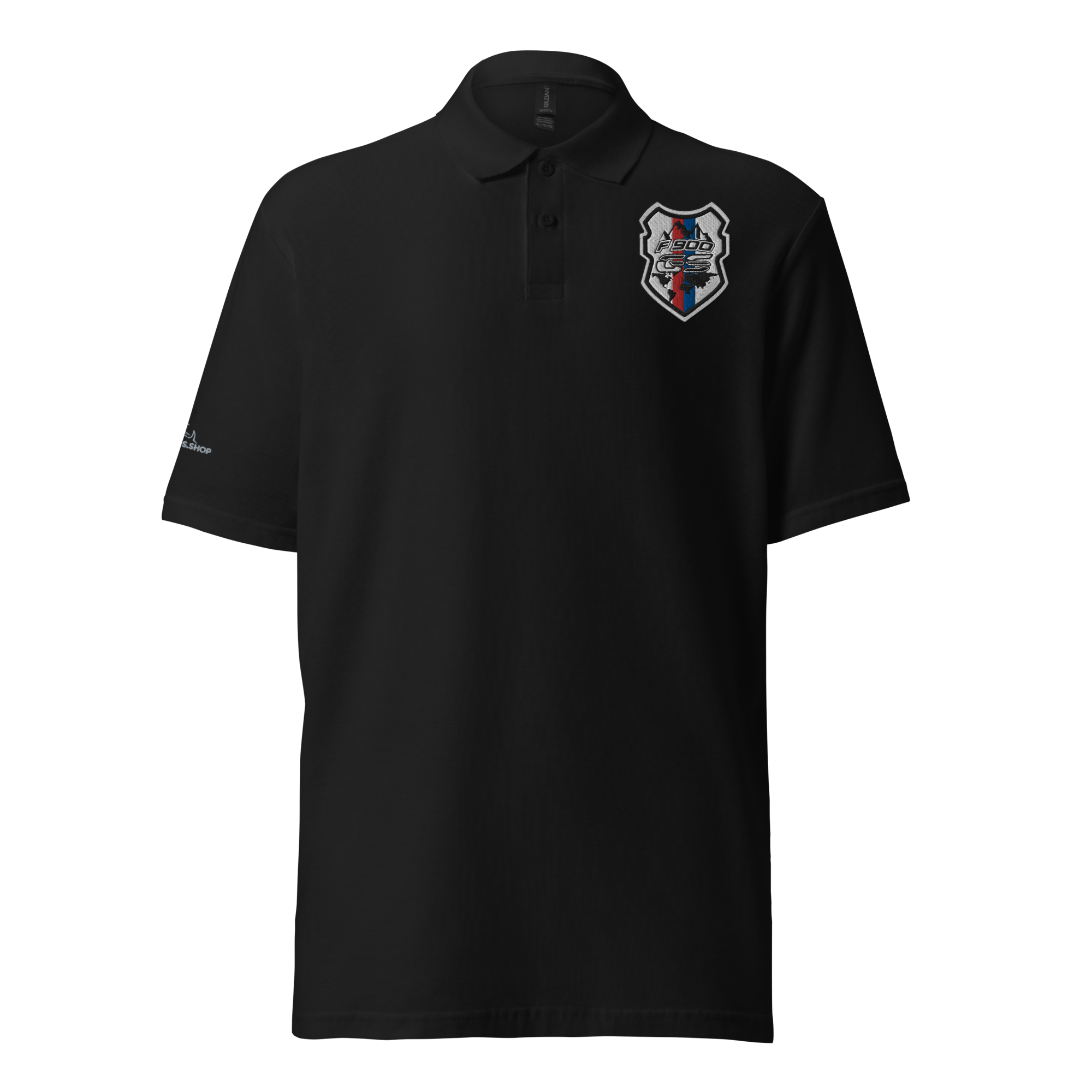 GS Motorrad: F 900 GS Adventure Rallye Logo Unisex-Piqué Polo - Edel bestickt!