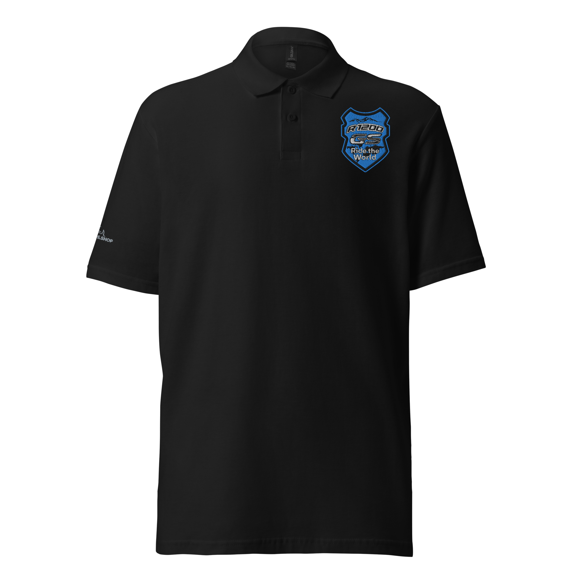 GS Motorrad Unisex Polo-Piquét Hemd: 