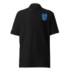 GS motorcycle unisex polo piqué shirt: "Ride the World" R 1200 GS - For all adventure lovers! Elegantly embroidered. Exclusive.