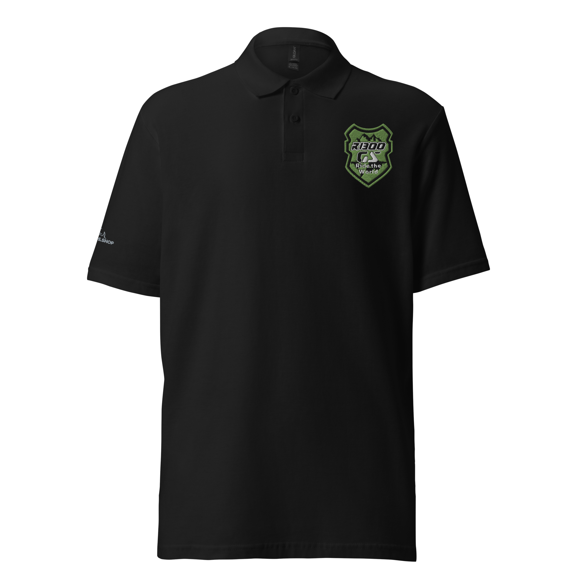 GS Motorrad Unisex Polo-Piquét Hemd: 