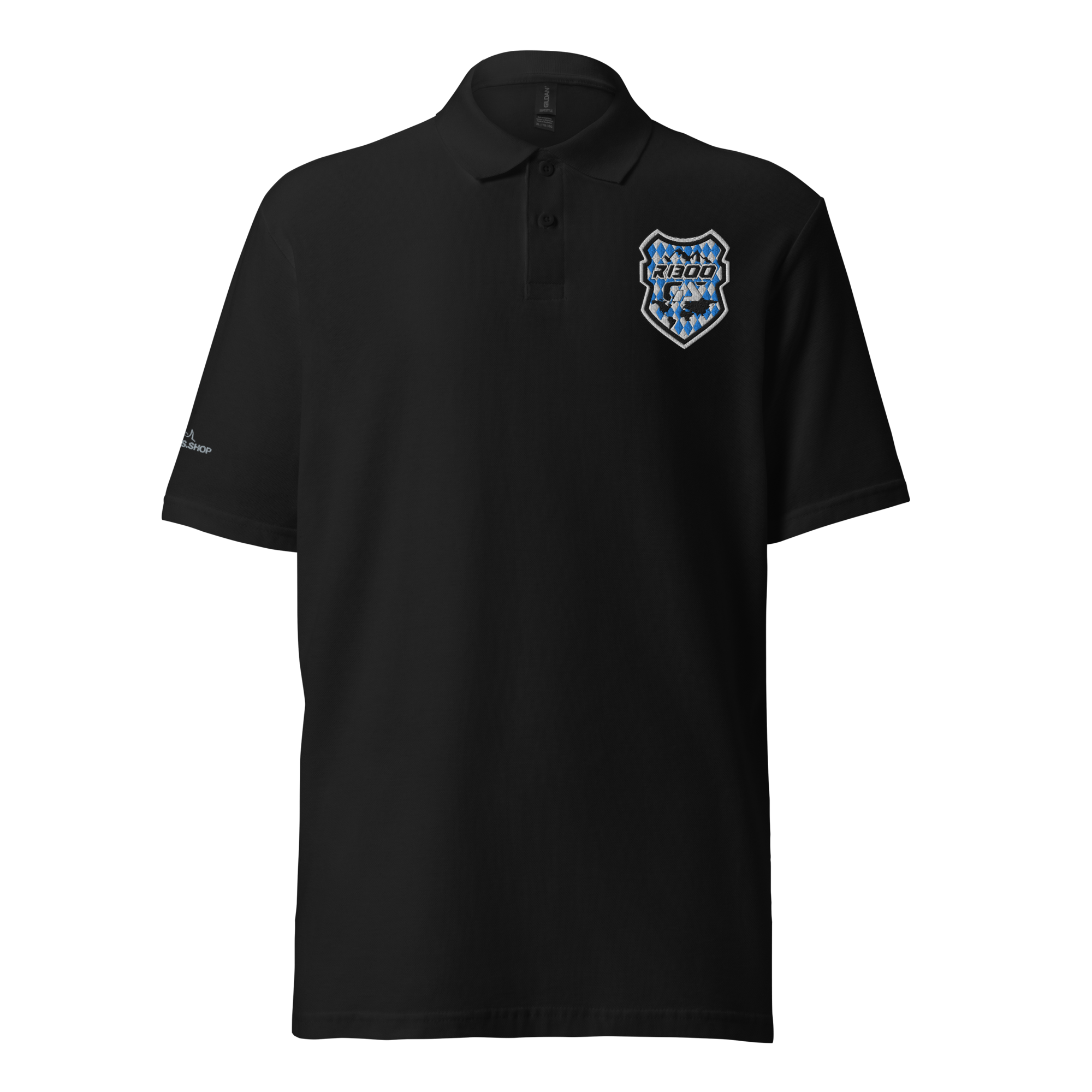 GS Motorrad: R 1300 GS Adventure Bayern Logo, Unisex-Piqué Polo - Edel bestickt!