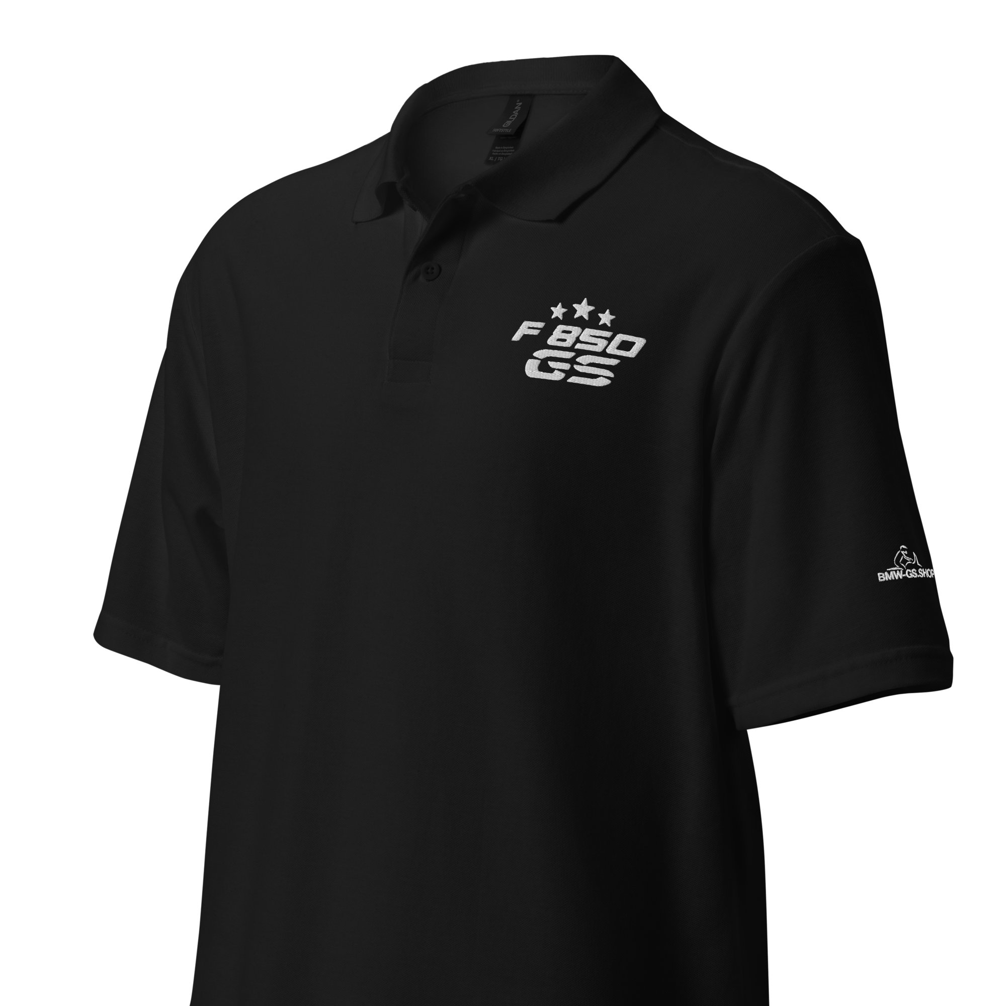 GS Motorrad Besticktes Unisex Piqué-Poloshirt F 850 GS - Edler Look für GS-Fans