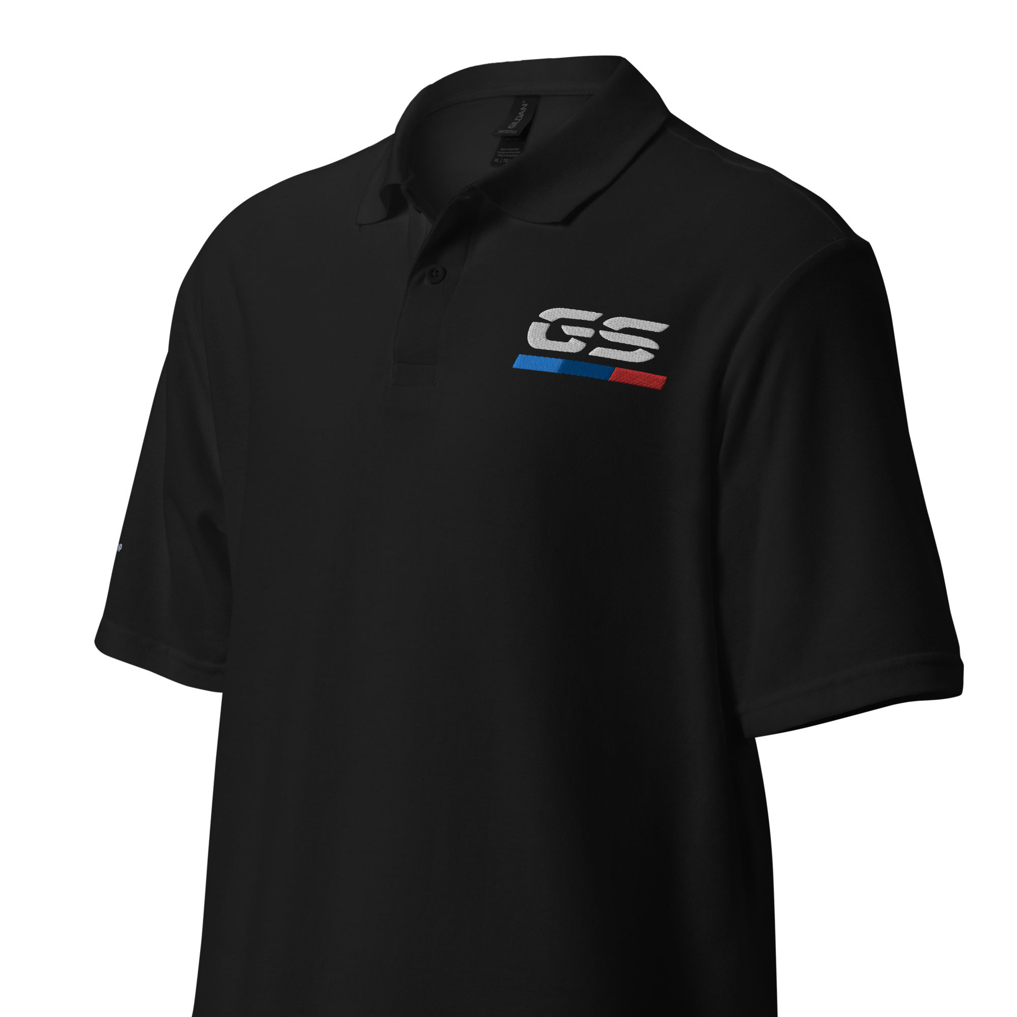 BMW GS Motorcycle Unisex Piqué Polo Shirt 'Rallye' - Elegant 4-color embroidered polo shirt for GS model enthusiasts