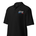 BMW GS Motorrad Unisex Piqué-Poloshirt 'Rallye' - Edles 4farbig Besticktes Polo-Hemd für GS-Modell Enthusiasten