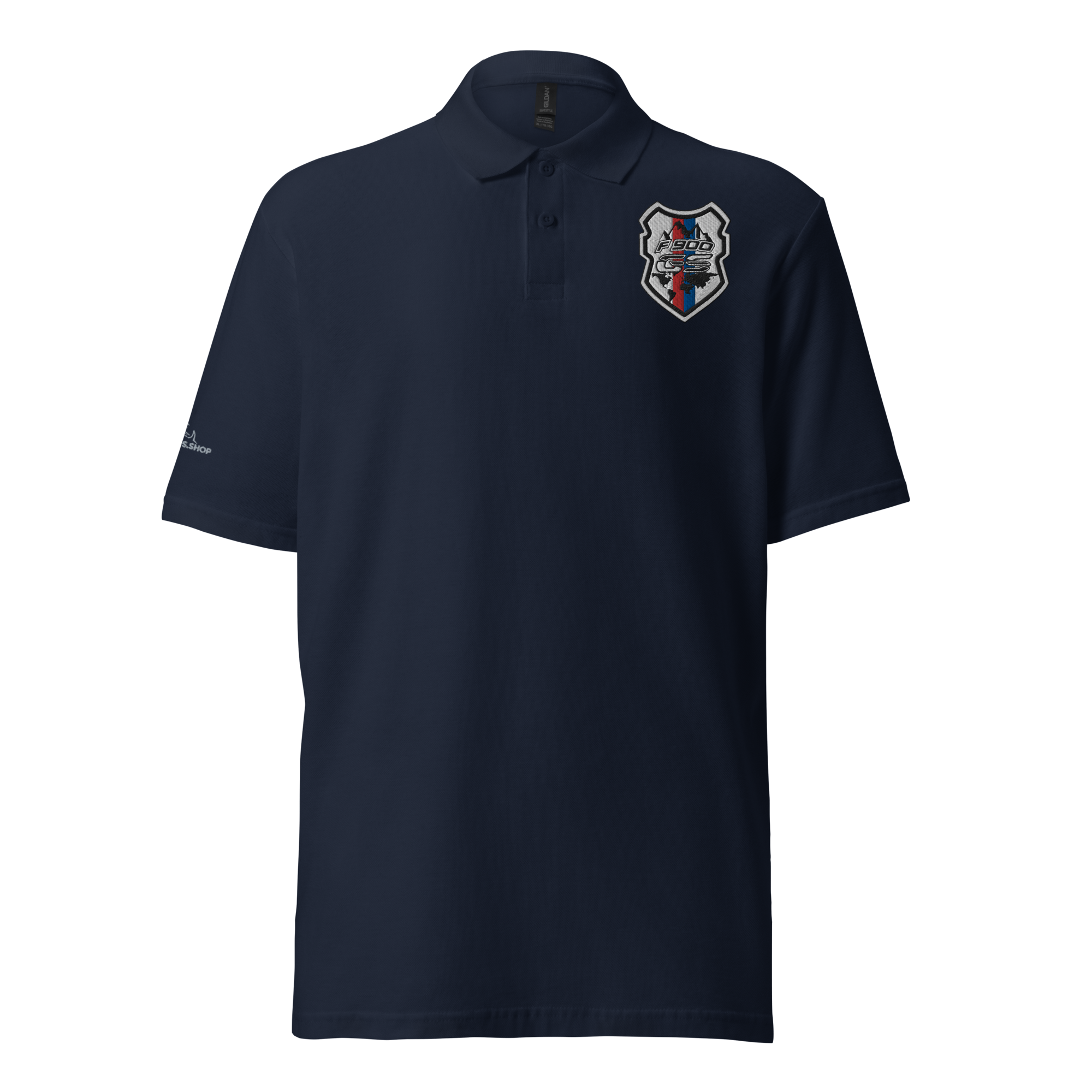 GS Motorrad: F 900 GS Adventure Rallye Logo Unisex-Piqué Polo - Edel bestickt!