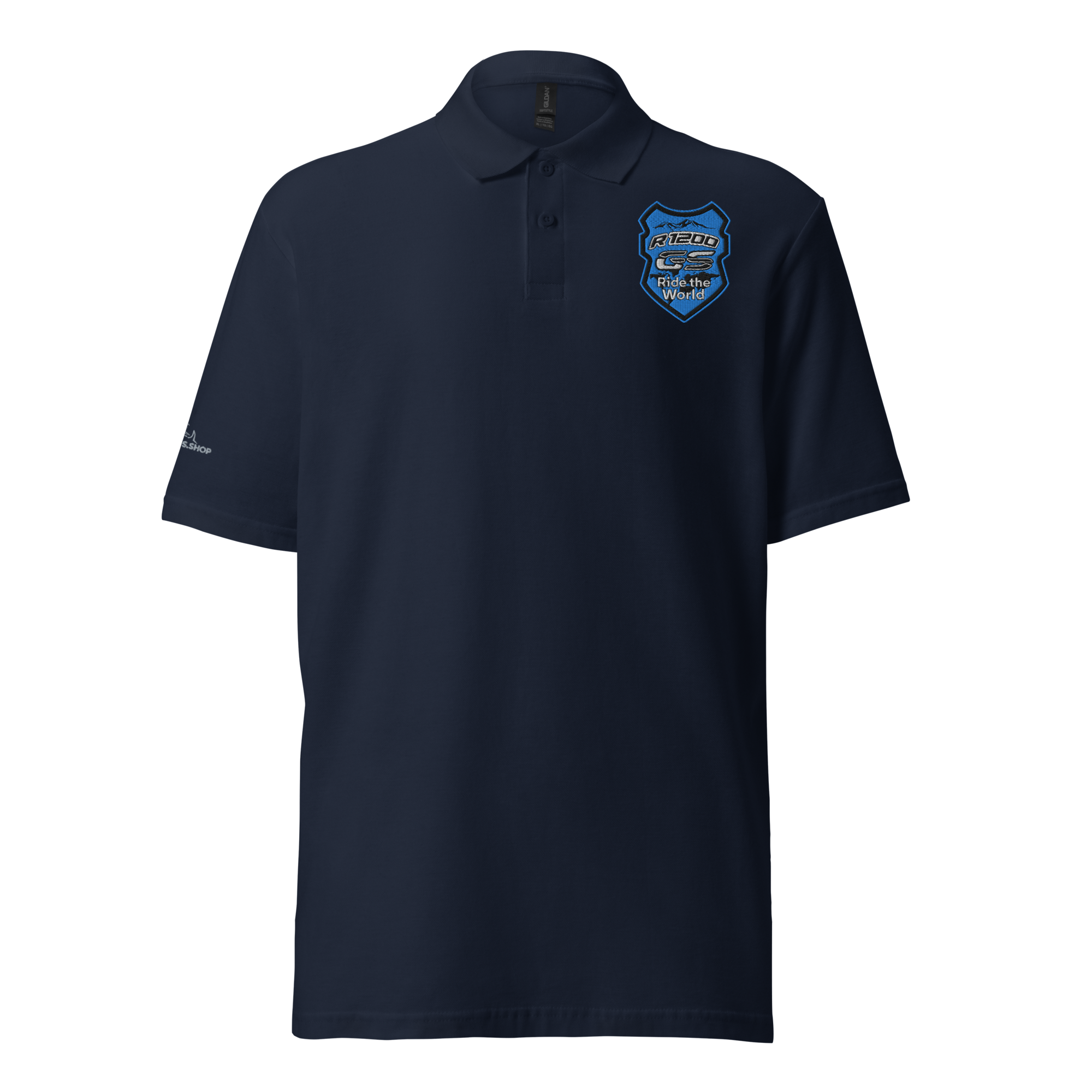 GS Motorrad Unisex Polo-Piquét Hemd: 
