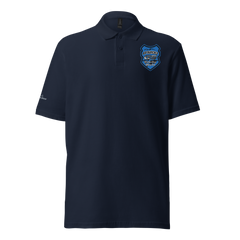 GS motorcycle unisex polo piqué shirt: "Ride the World" R 1200 GS - For all adventure lovers! Elegantly embroidered. Exclusive.