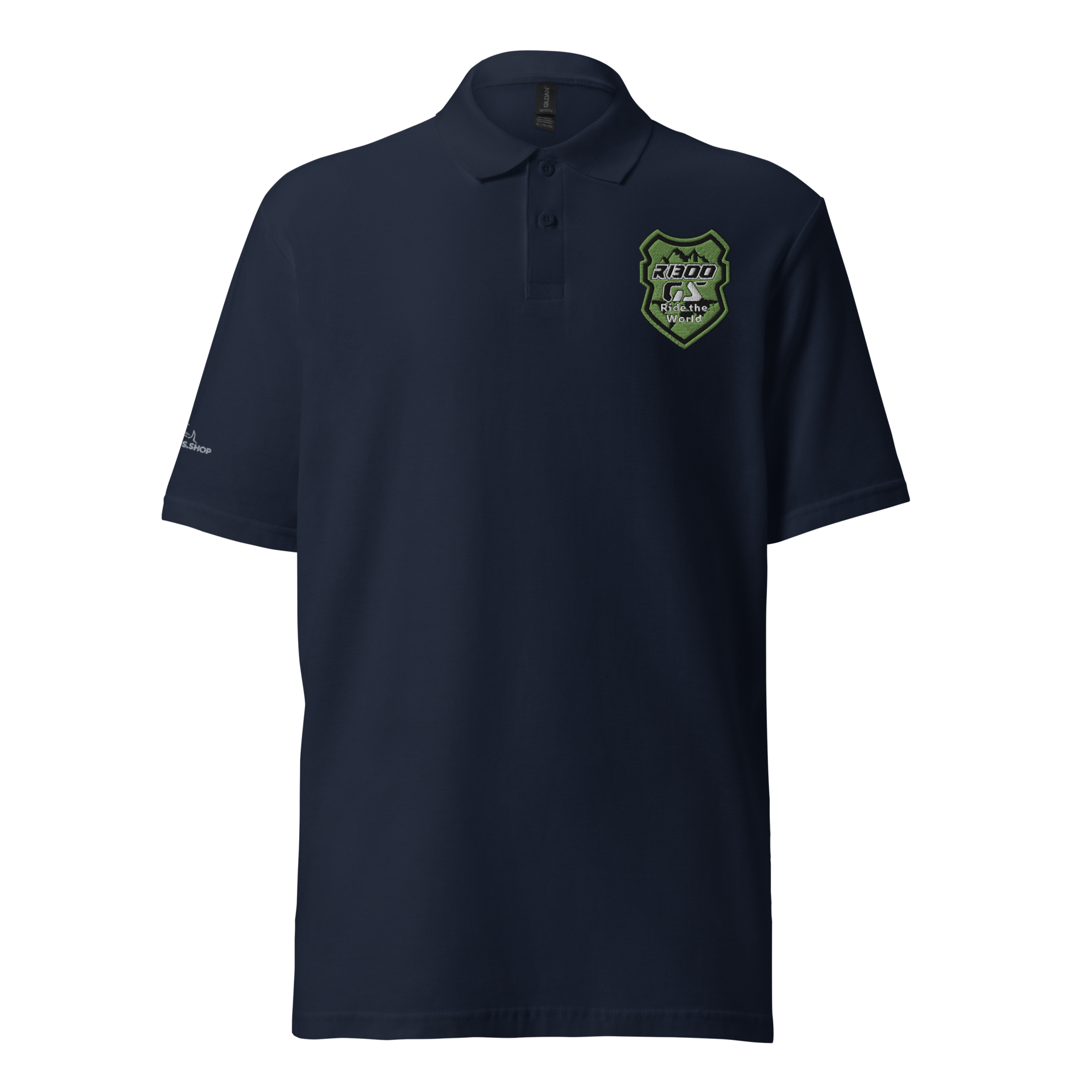 GS Motorrad Unisex Polo-Piquét Hemd: 