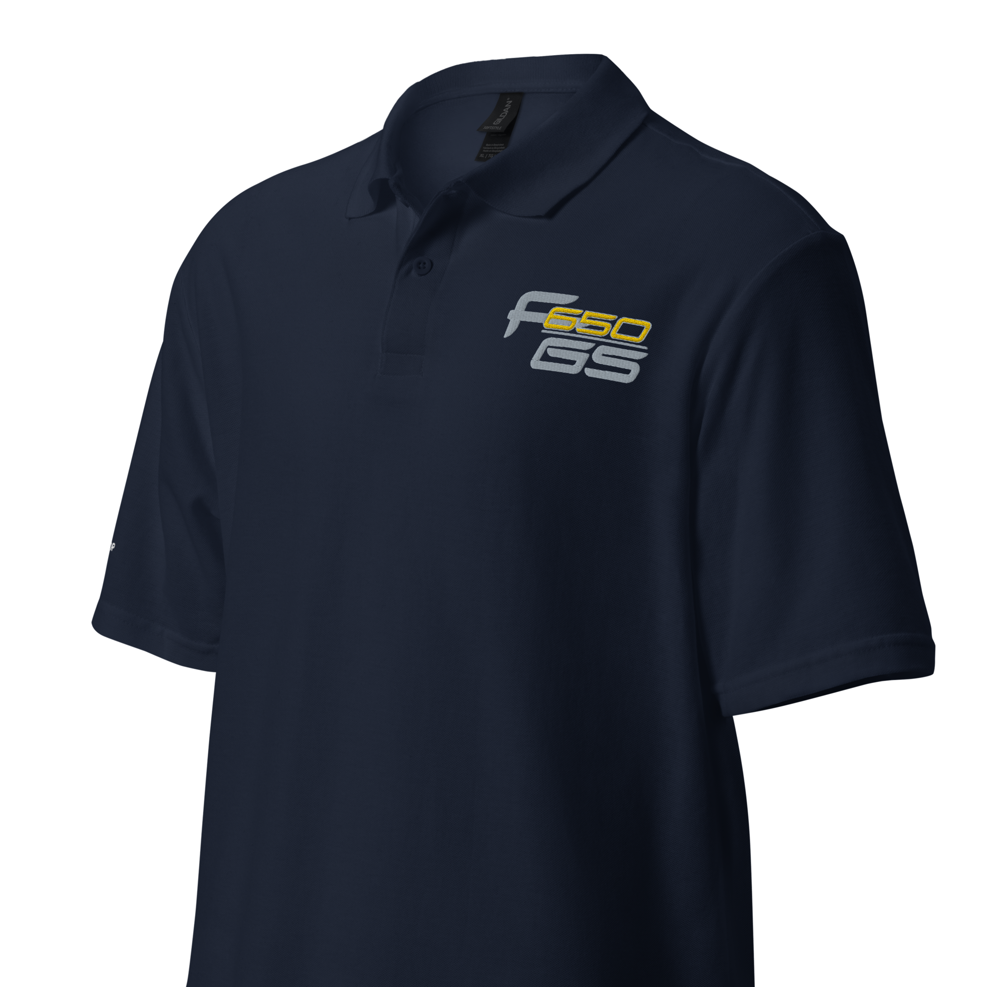 GS Motorrad Edel besticktes Logo-Polo-Hemd F 650 GS - Sertao