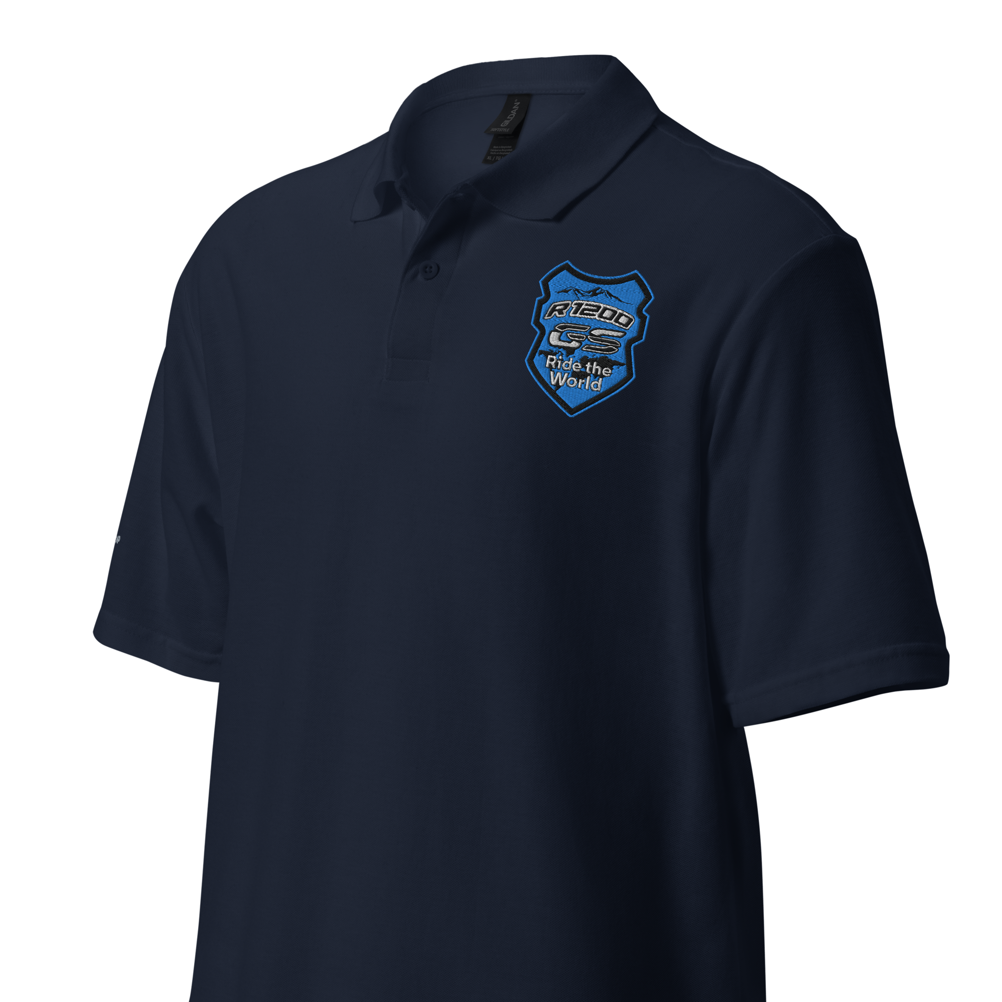 GS Motorrad Unisex Polo-Piquét Hemd: 