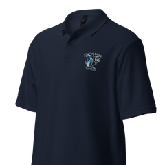 GS Motorrad "Liebling" - I love my GS - Edel besticktes Premium Design Piquet Polo-Shirt
