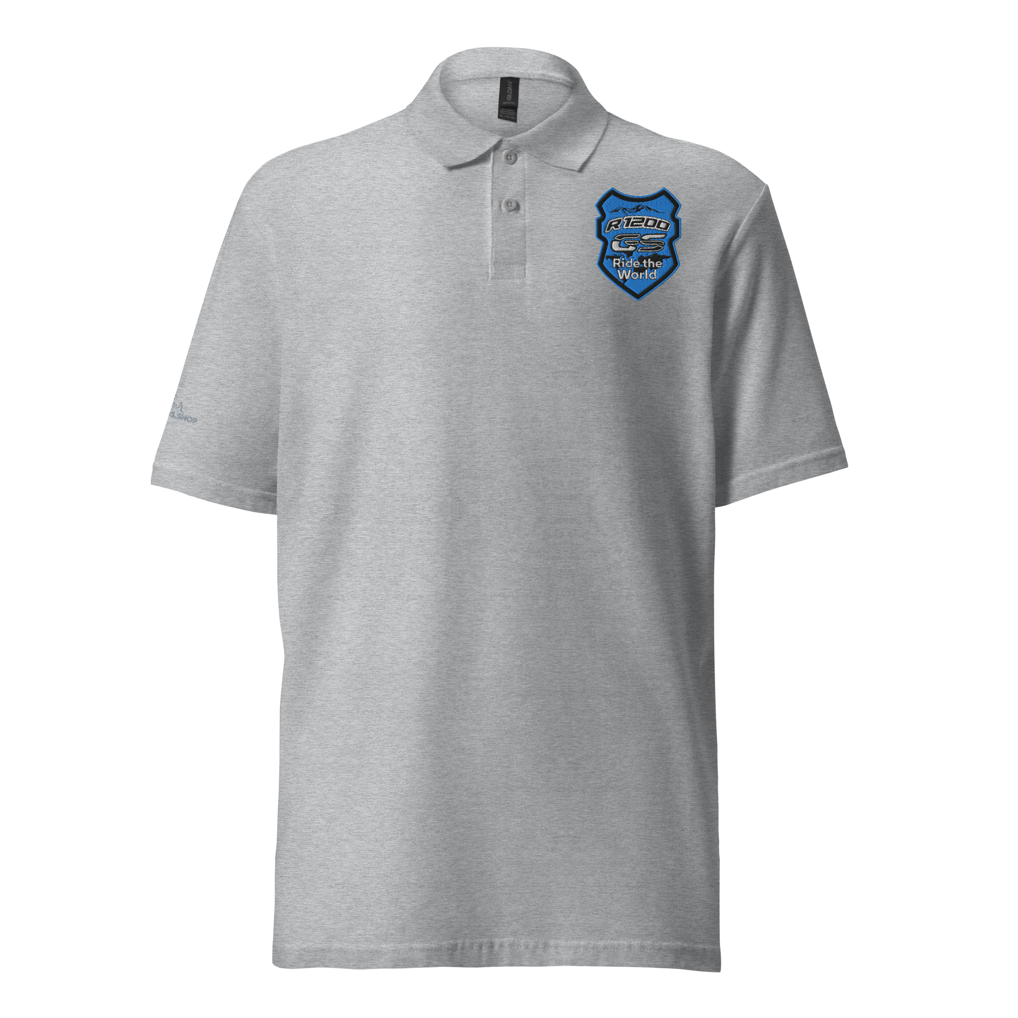 GS Motorrad Unisex Polo-Piquét Hemd: 
