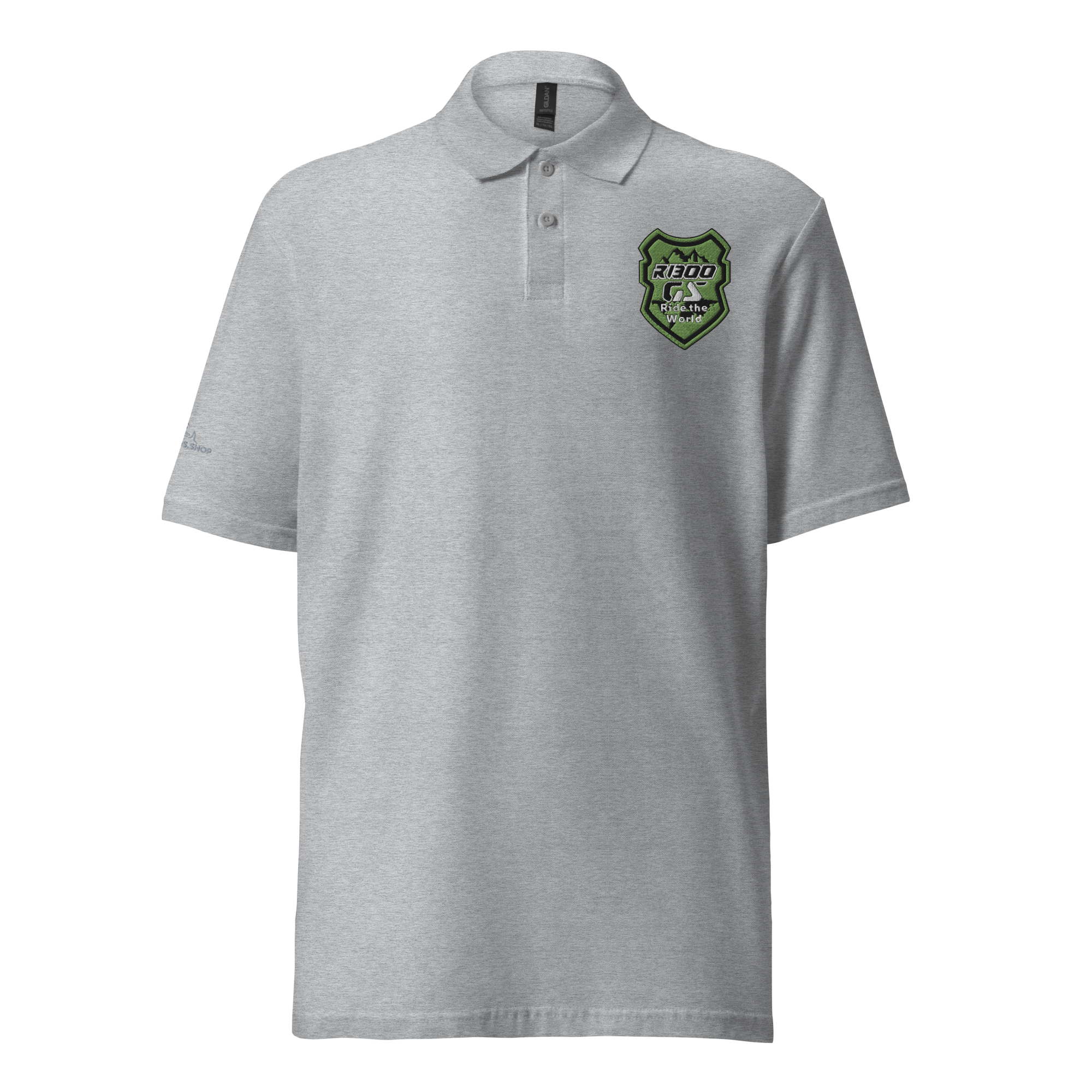 GS Motorrad Unisex Polo-Piquét Hemd: 