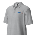 BMW GS Motorrad Unisex Piqué-Poloshirt 'Rallye' - Edles 4farbig Besticktes Polo-Hemd für GS-Modell Enthusiasten