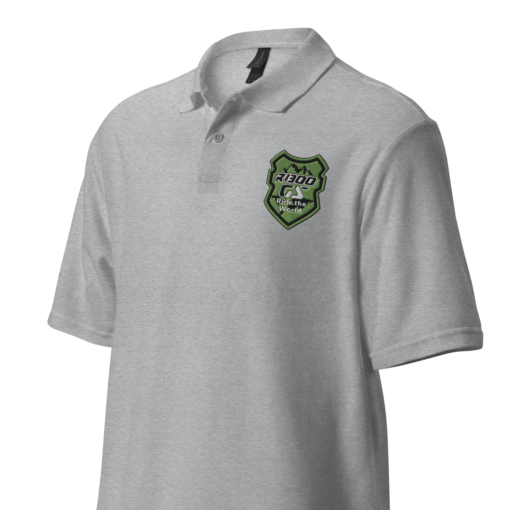 GS Motorrad Unisex Polo-Piquét Hemd: 