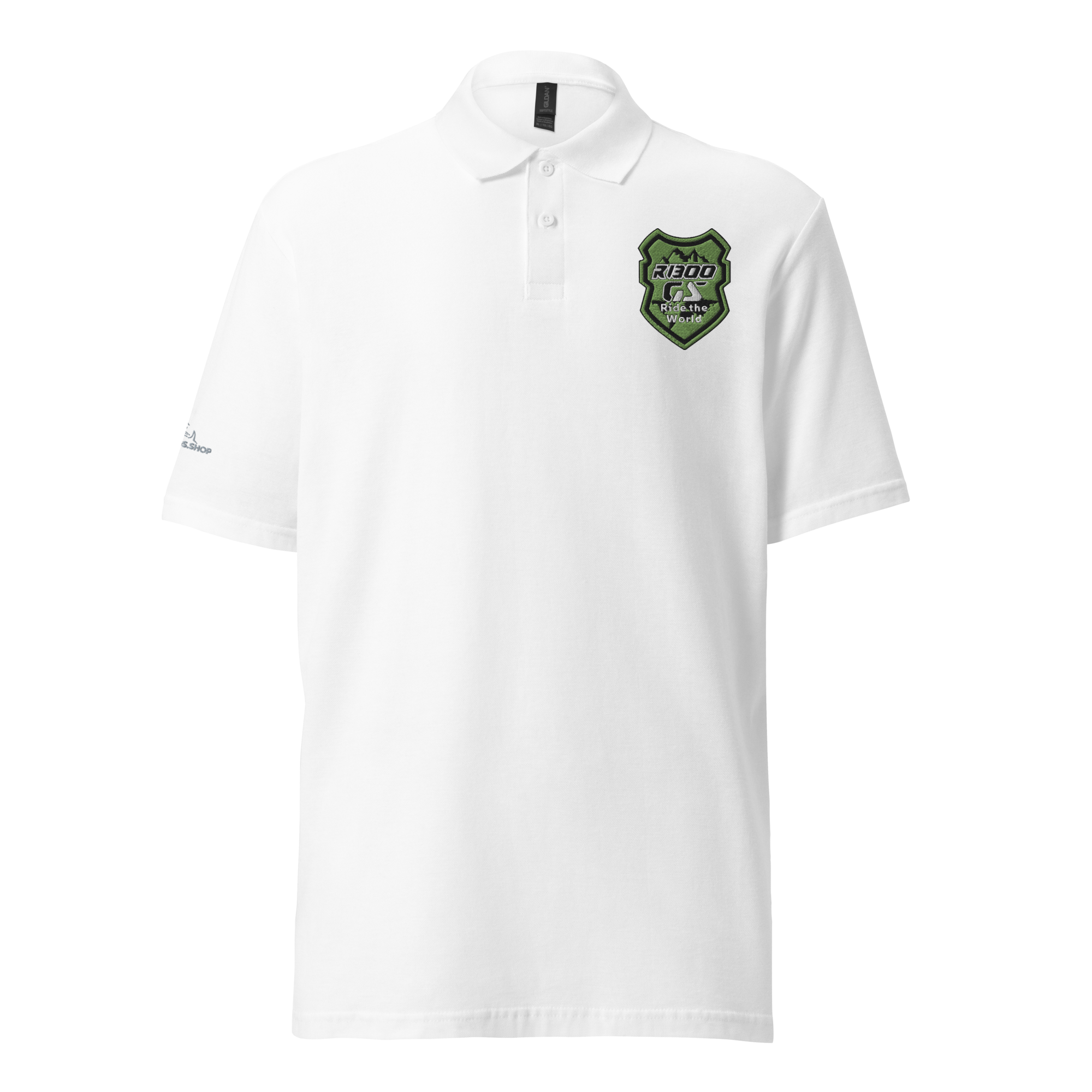 GS Motorrad Unisex Polo-Piquét Hemd: 