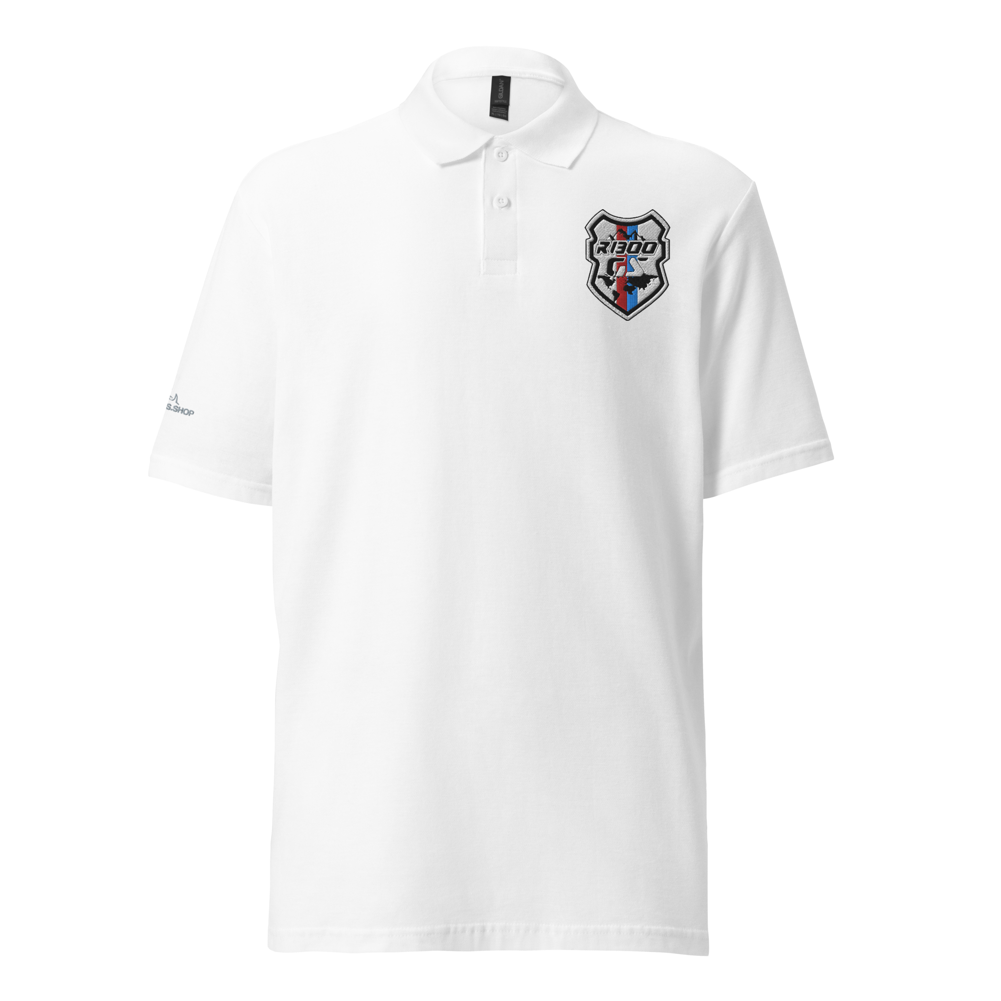 GS Motorrad: R 1300 GS Adventure Rallye Logo Unisex-Piqué Polo - Edel bestickt!