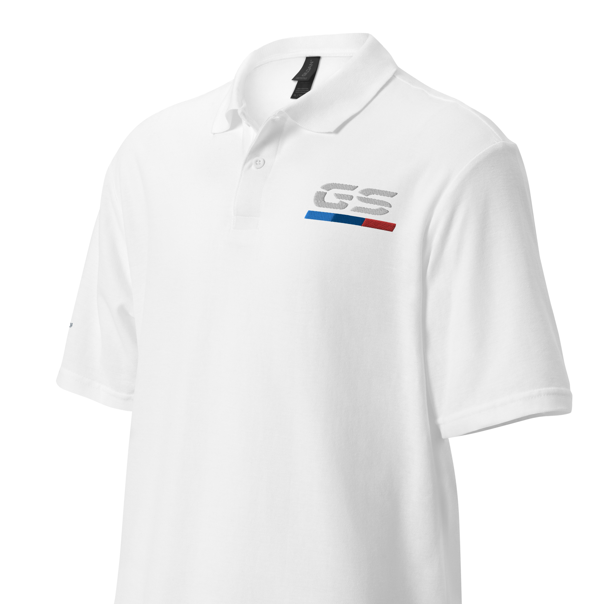 BMW GS Motorcycle Unisex Piqué Polo Shirt 'Rallye' - Elegant 4-color embroidered polo shirt for GS model enthusiasts