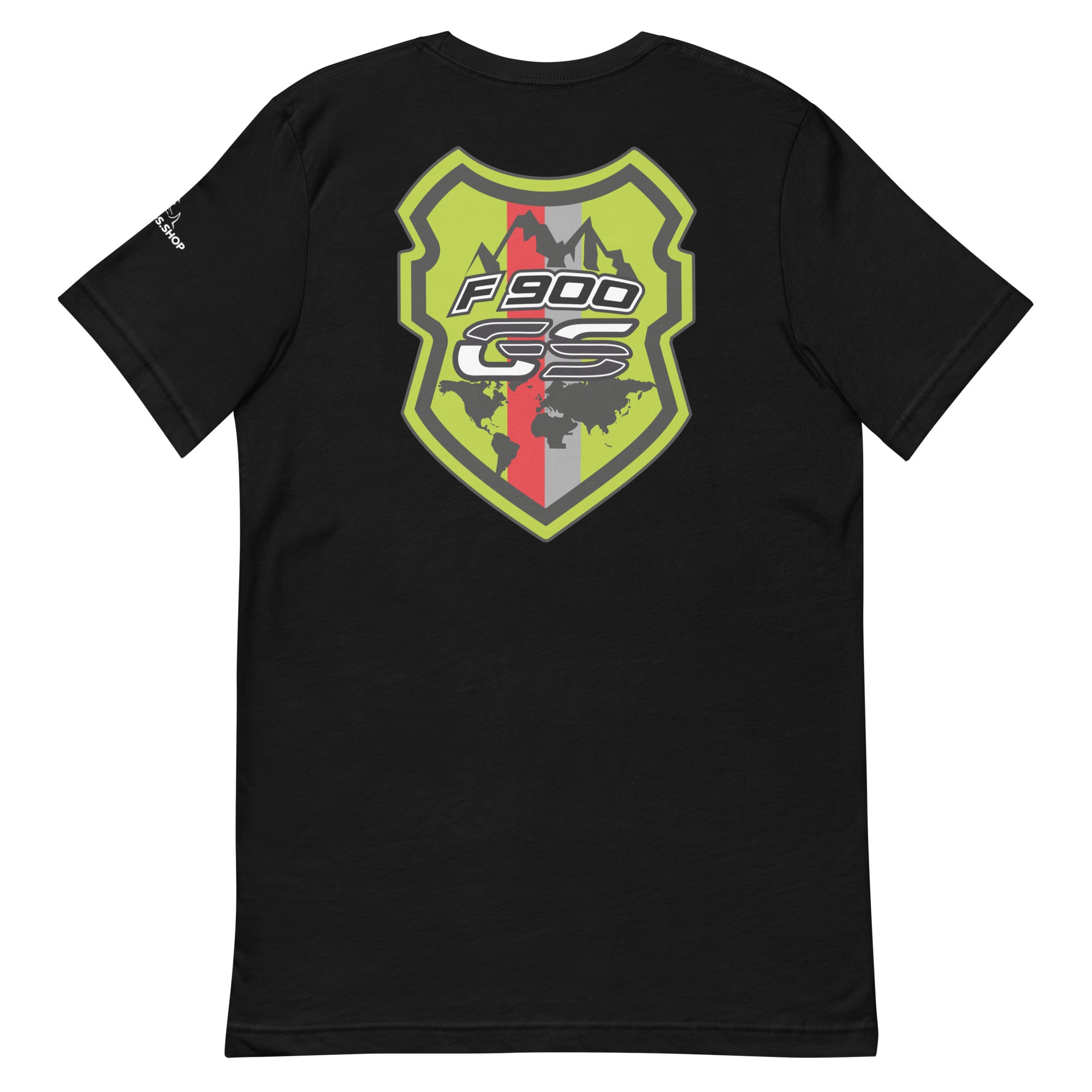 GS Motorrad: F 900 GS Adventure Country Logo Unisex-T-Shirt - Abenteuer und Fahrfreude pur!