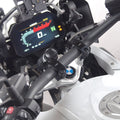 Verstellbare Lenkererhöhung für BMW R 1200 GS LC und R 1250 GS & Adventure Modelle schwarz eloxiert (31568-BL)