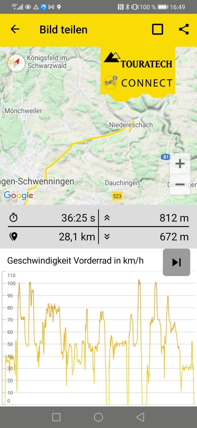 Touratech Connect APP inkl. Hardware für BMW R1200GS/GSA; BMW R1250GS/GSA
