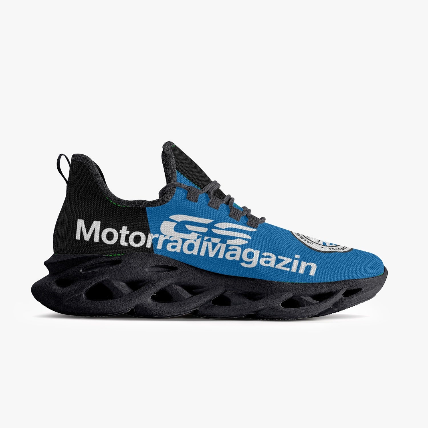 GS MotorradMagazin Bounce Mesh Knit Sneakers - Royal-Black